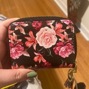 Floral Card Holder Wallet